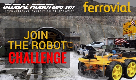 Los mejores robots autónomos para construcción competirán en Global Robot Expo