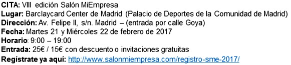 Las emprendedoras y directivas españolas demostrarán su talento y know-how en la VIII edición de Salón MiEmpresa