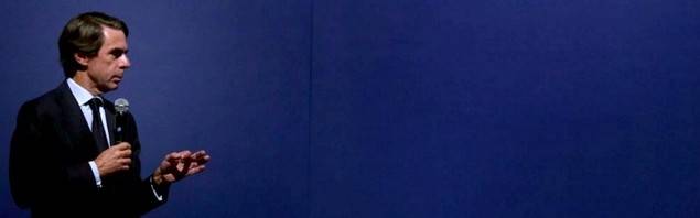 Aznar y la flor de Pascua