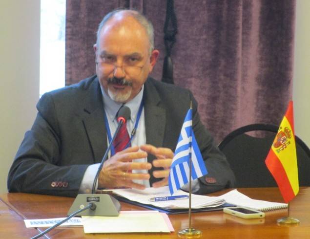 José Luis Barceló, Editor-Director de El Mundo Financiero, durante un momento de su intervención.