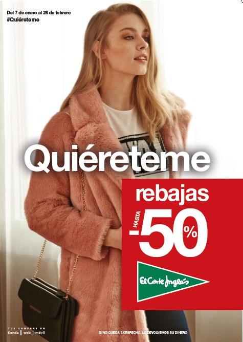 Arrancan las rebajas de El Corte Inglés al ritmo de “Quiéreteme”