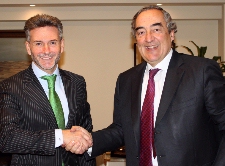 Zacarías Erimias y Juan Rosell
