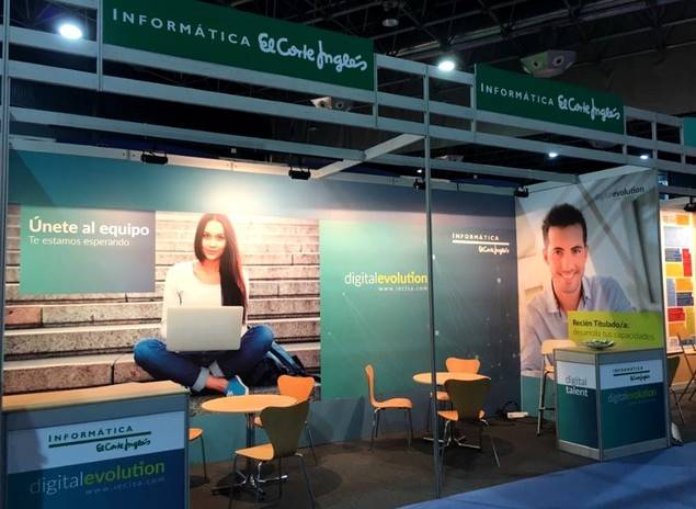 Informática El Corte Inglés apuesta por el talento en Foro Empleo Gijón 2017