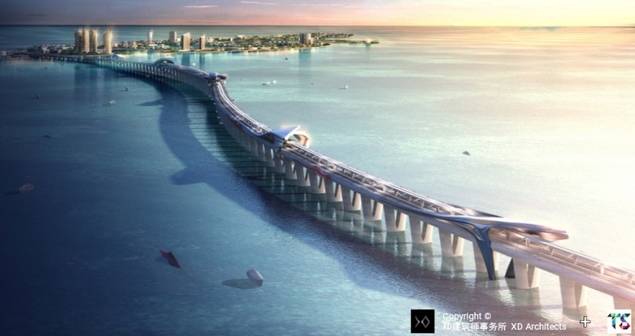 China construirá un puente de 5,7 kilómetros