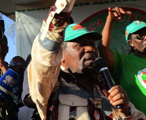 El líder de UNITA, Isaías Samakuva (Foto Copyright José Luis Barceló)