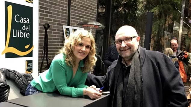 En la foto, Silvia Congost y Rudolf Helmbrecht.