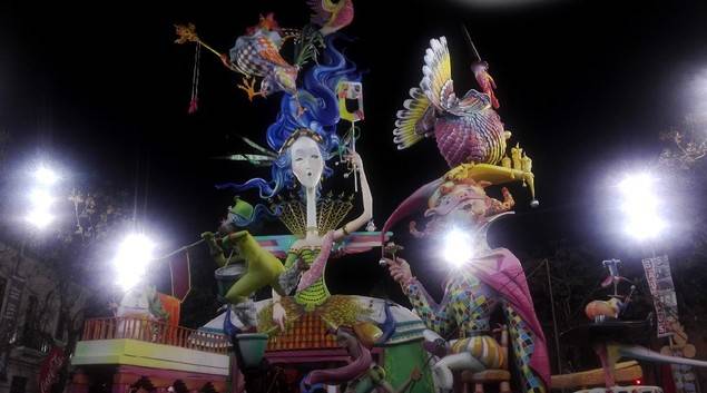 Esplendoroso cierre de las Fallas de Valencia 2017