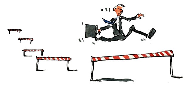 Superación de obstáculos en el filme propósito de ser emprendedor