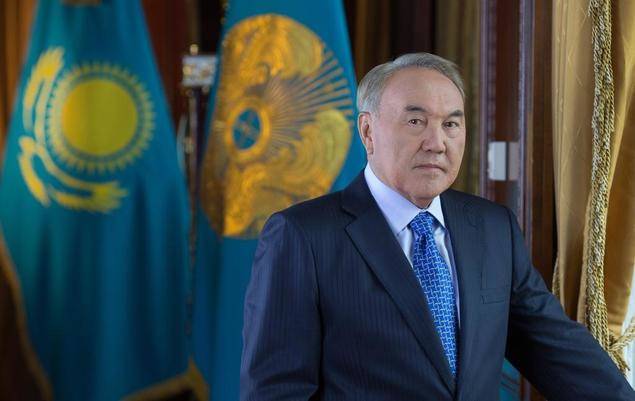 El presidente de Kazajstan, Nursultan Nazarbayev.