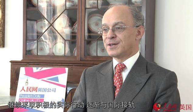 Lord James Sassoon, presidente del Consejo de Negocios China-Reino Unido (CBBC).
