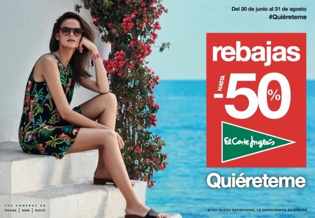 El Corte Inglés adelanta a hoy el inicio de las rebajas