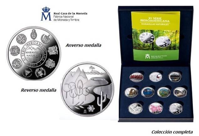 La Real Casa de la Moneda lanza la XI Serie Iberoamericana