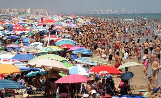Inicio de la semana con temperaturas anormalmente altas