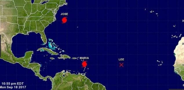 El huracán María se aleja de las costas de República Dominicana sin causar daños en los destinos turísticos