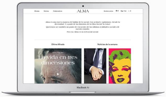 La Obra Social ”la Caixa” y &Rosàs lanzan ALMA, la nueva editorial digital de temática social