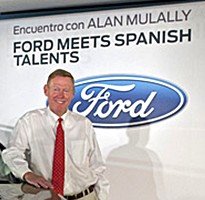 Alan Mulally, en la reunión Ford Meets Spanish Talents celebrada en Valencia.