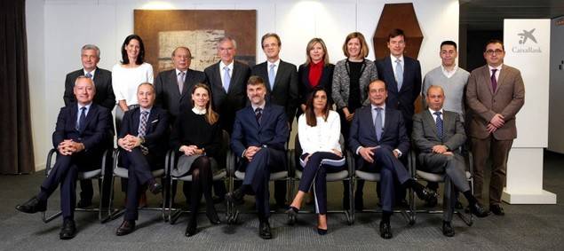 Encuentro del presidente de CaixaBank, Jordi Gual, con el Comité Consultivo de Accionistas.