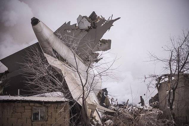 El accidente del Boeing 747-400 en Kyrgystán