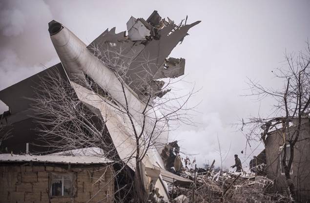 El accidente del Boeing 747-400 en Kyrgystán