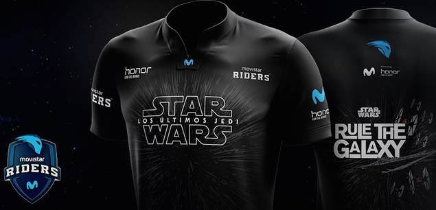 Movistar Riders vestirá una camiseta especial de Star Wars: Los últimos Jedi