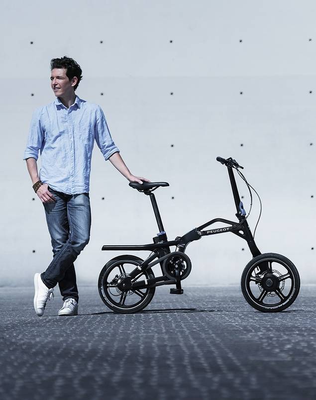 La bicicleta plegable Peugeot eF01 gana el premio Estrella de Oro del Observatorio francés del Diseño