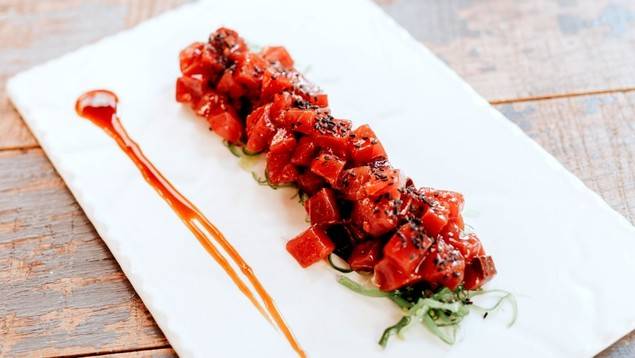 Tartar de atún rojo.