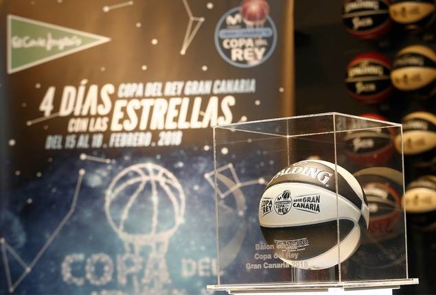 El Corte Inglés y ACB presentan el primer balón creado exclusivamente para la Copa del Rey
