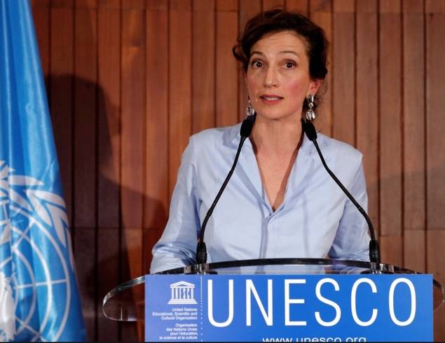 Audrey Azoulay, directora de la UNESCO.