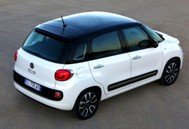 Nuevo Fiat 500 L, el pequeño de la familia crece, ¡y como crece!. Y cafetera de serie
