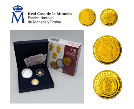 La Real Casa de la Moneda FNMT lanza tres joyas de la numismática hispana en oro y plata