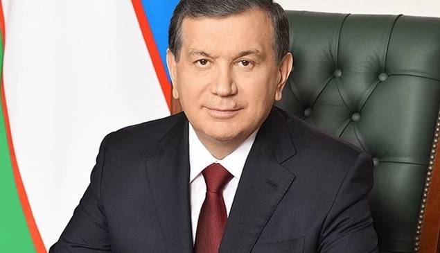 El presidente uzbeko, Shakvat Mirziyoyev.