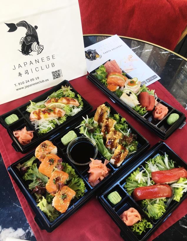 'Japanesse Club' estrena su servicio de comida a domicilio