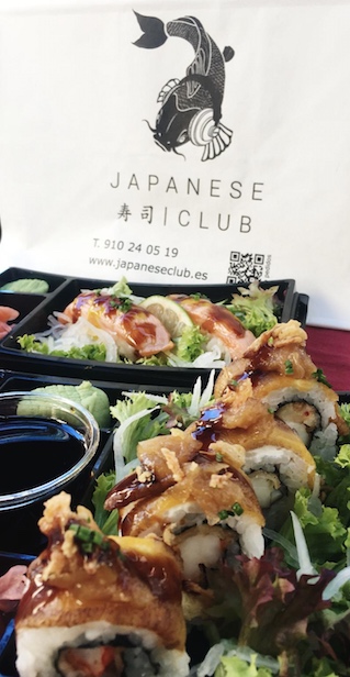 'Japanesse Club' estrena su servicio de comida a domicilio