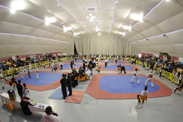 950 participantes se dan cita en la II Jornada de la Liga de Taekwondo de la Comunidad Valenciana