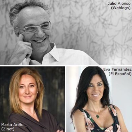 Marta Ariño (Zinet), Eva Fernández (El Español) y Julio Alonso (Weblogs), nuevos miembros de la Junta Directiva de AEEPP