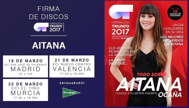Los artistas revelación de OT acuden a su cita con los fans para firmar discos en El Corte Inglés