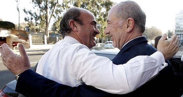 Rato, De Guindos y la puntita nada más