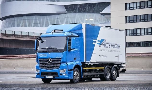 El primer camión 100% eléctrico rueda con Dachser y Mercedes-Benz