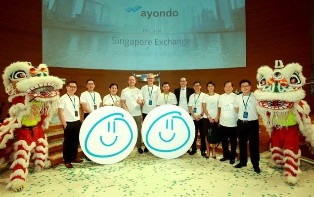 ayondo es la primera compañía FinTech del mundo que cotiza en la Bolsa de Singapur –SGX