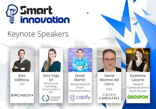 Cabify, Spotahome o Groupon protagonizarán Smart Innovation 2018