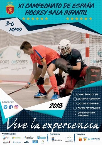 Marina d’Or sede de la XI edición de los campeonatos de España Infantiles de Hockey Sala