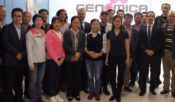 Gemonica recibe la visita de una delegación de médicos de China