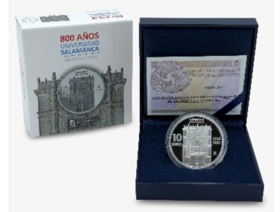 Nueva moneda conmemorativa del VIII Centenario de la Universidad de Salamanca