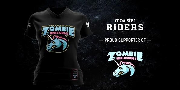 Movistar Riders presenta su alianza con Zombie Unicorns