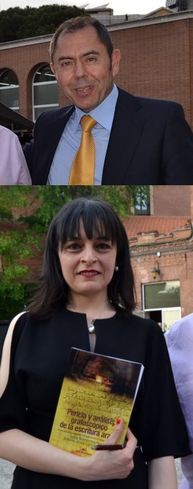 Los autores, Dalila Benrahmoune y Antonio Jesús Llamas Guerra.