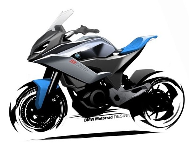 BMW Motorrad Concept 9cento: una motocicleta inteligente para la carretera