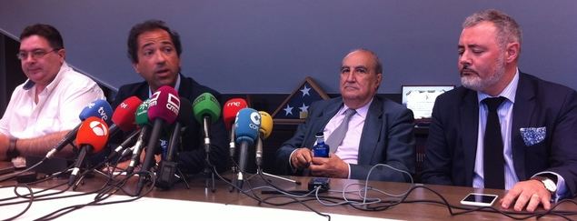 De izquierda a derecha, Pedro Pablo Rubio, Diego Maraña, Vicente Conde y Alberto García Ramos (Foto: El Mundo Financiero.com)