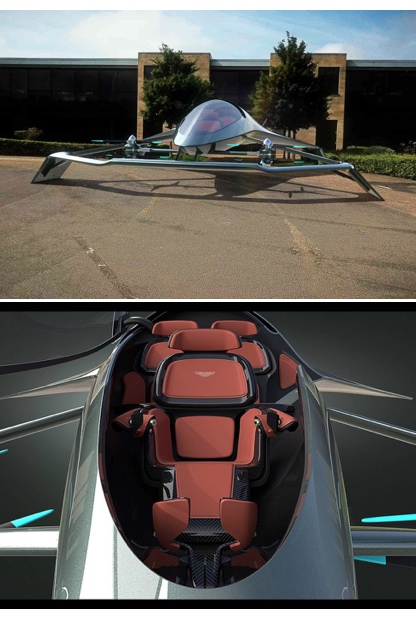 Aston Martin Volante Vision Concept, un aerotransportador de volador de lujo