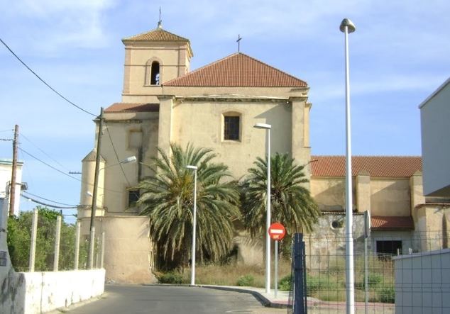 Iglesia y ermita de la Virgen del Carmen, en la localidad almeriense de Pechina. 