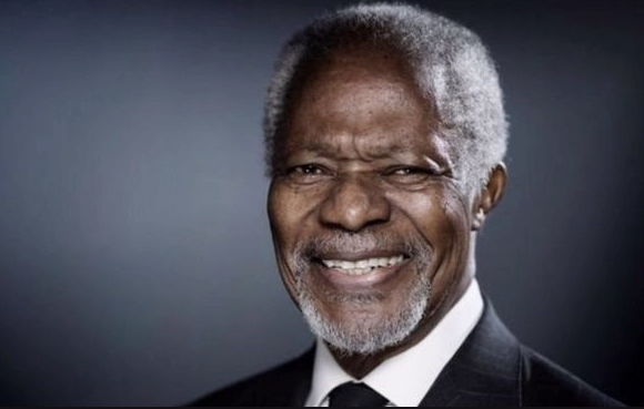 Kofi Annan, secretario general d Naciones Unidas.